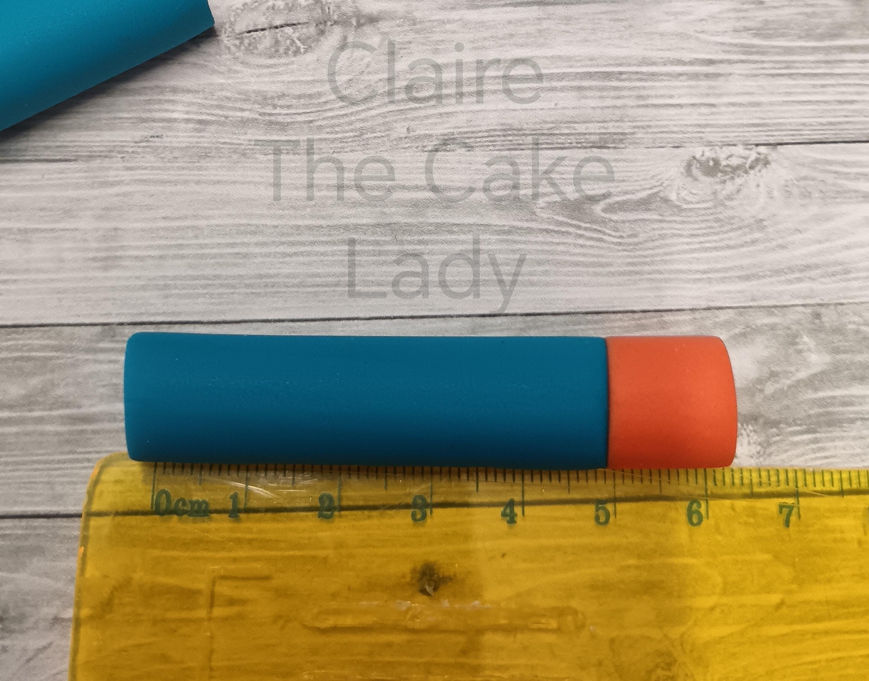 12 Handmade 100% Edible Blue and Orange Bullets. - Etsy UK