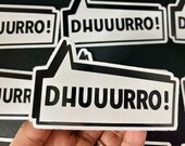 Dhurro Bangla decal Bangla charity sticker
