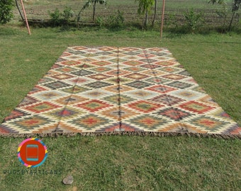 Handmade multicolor kilim  wool and jute rugs, jute wool rug living room,bowen flatweave jute & wool rug,jute and wool rug,wool jute rug