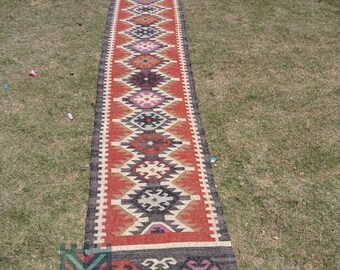Wool Jute Runner, Handmade Runner, Wool Jute Rug, Kilim Runner, Jute rug, Jute Runner, Woven Rug, Woven Runner, Navajo Rug, Weave Rug, Rug