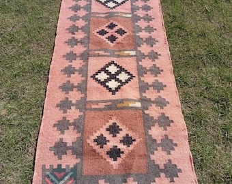 Wool Jute Runner, Handmade Runner, Wool Jute Rug, Kilim Runner, Jute rug, Jute Runner, Woven Rug, Woven Runner, Navajo Rug, Weave Rug, Rug