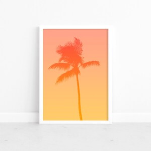 Palmera imprimible al instante, palmeras descargables, foto de palmera, arte, impresión de palmera, arte mural de palmera, DESCARGA INSTANTÁNEA