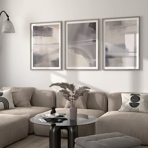 Minimalist Abstract Wall Art | Modern Home Décor Print | Living Room Art