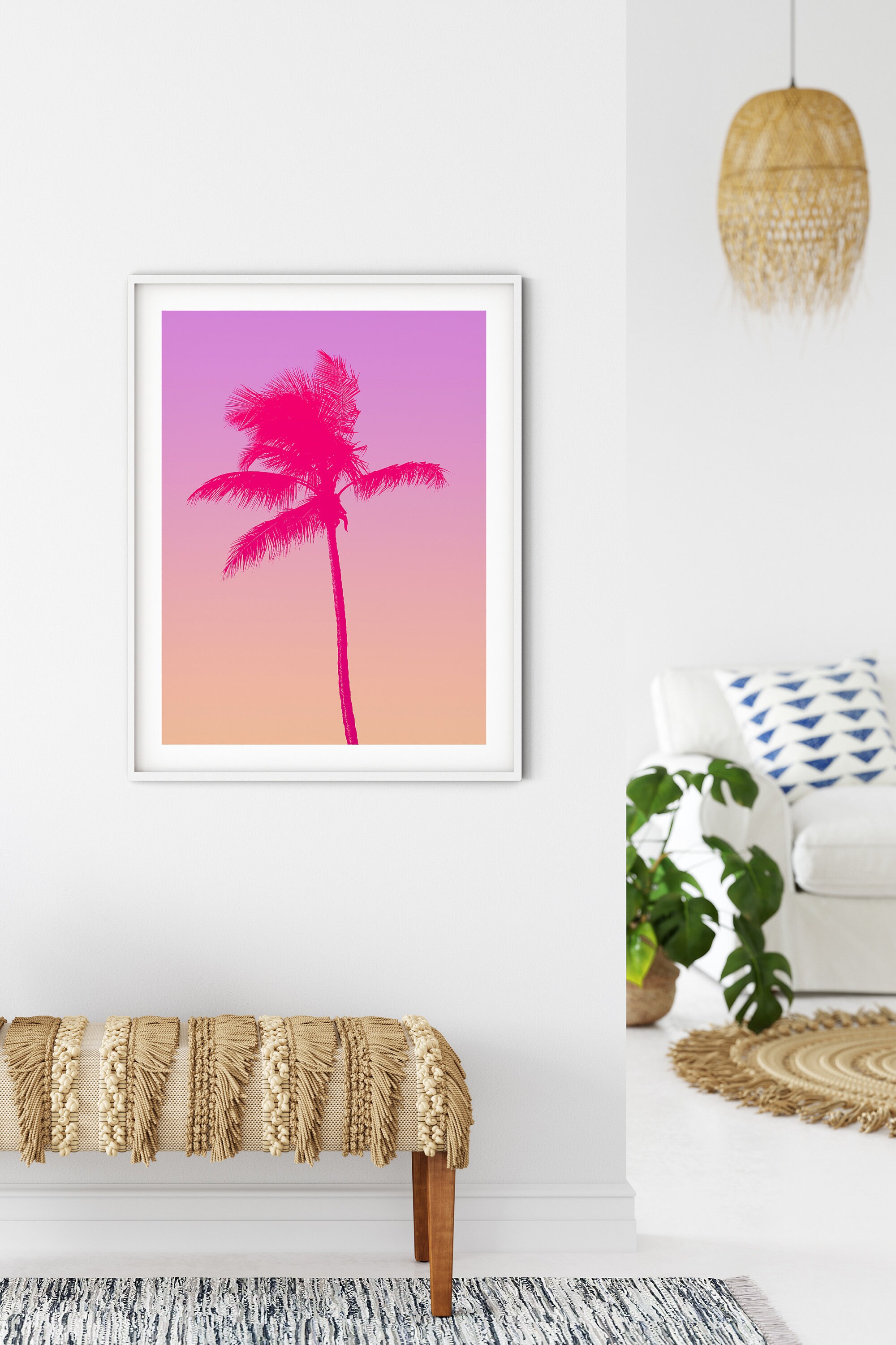 Palm Tree Photo, Palm Tree Printable, Palm Tree Wall Art, Palm Tree Art ...