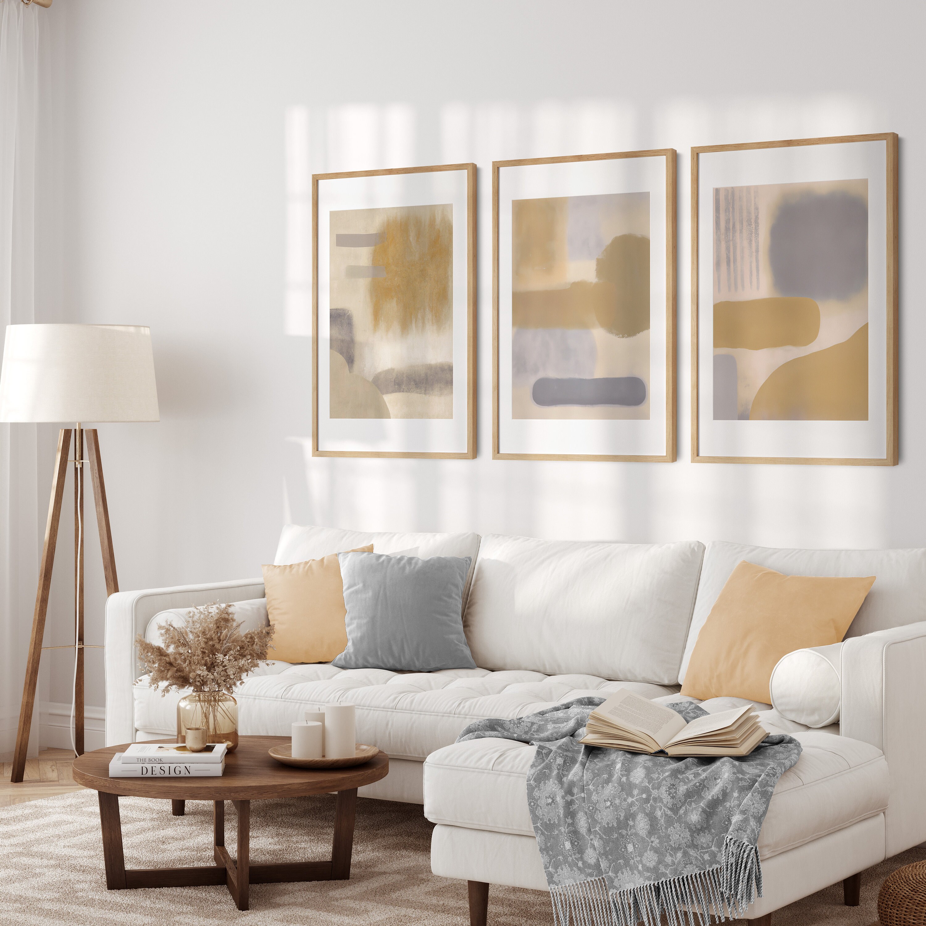 Curated Abstract Wall Art Nordic Style Gallery View 46