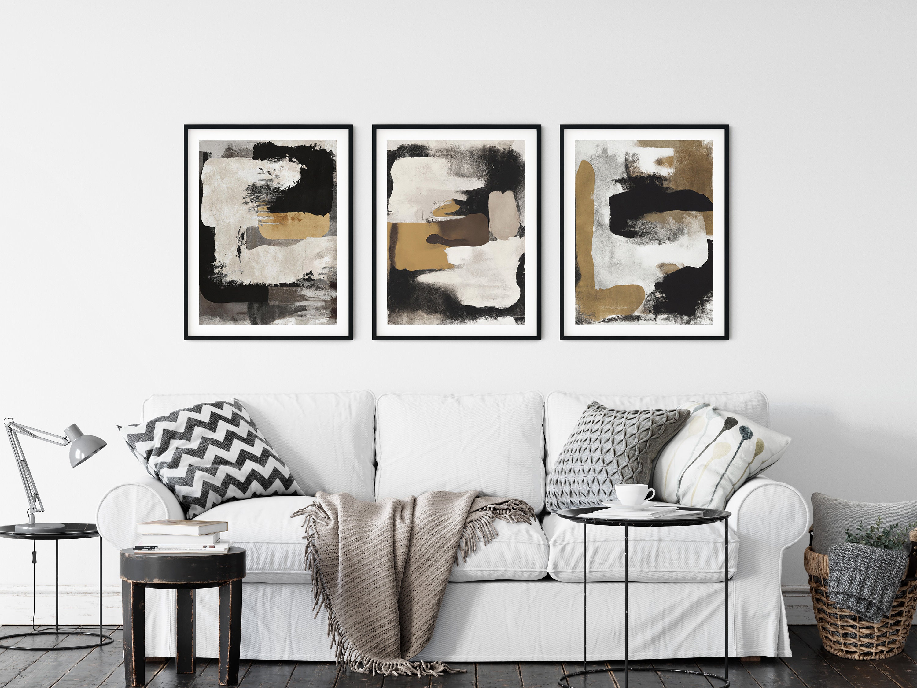 Curated Abstract Wall Art Nordic Style Gallery View 36