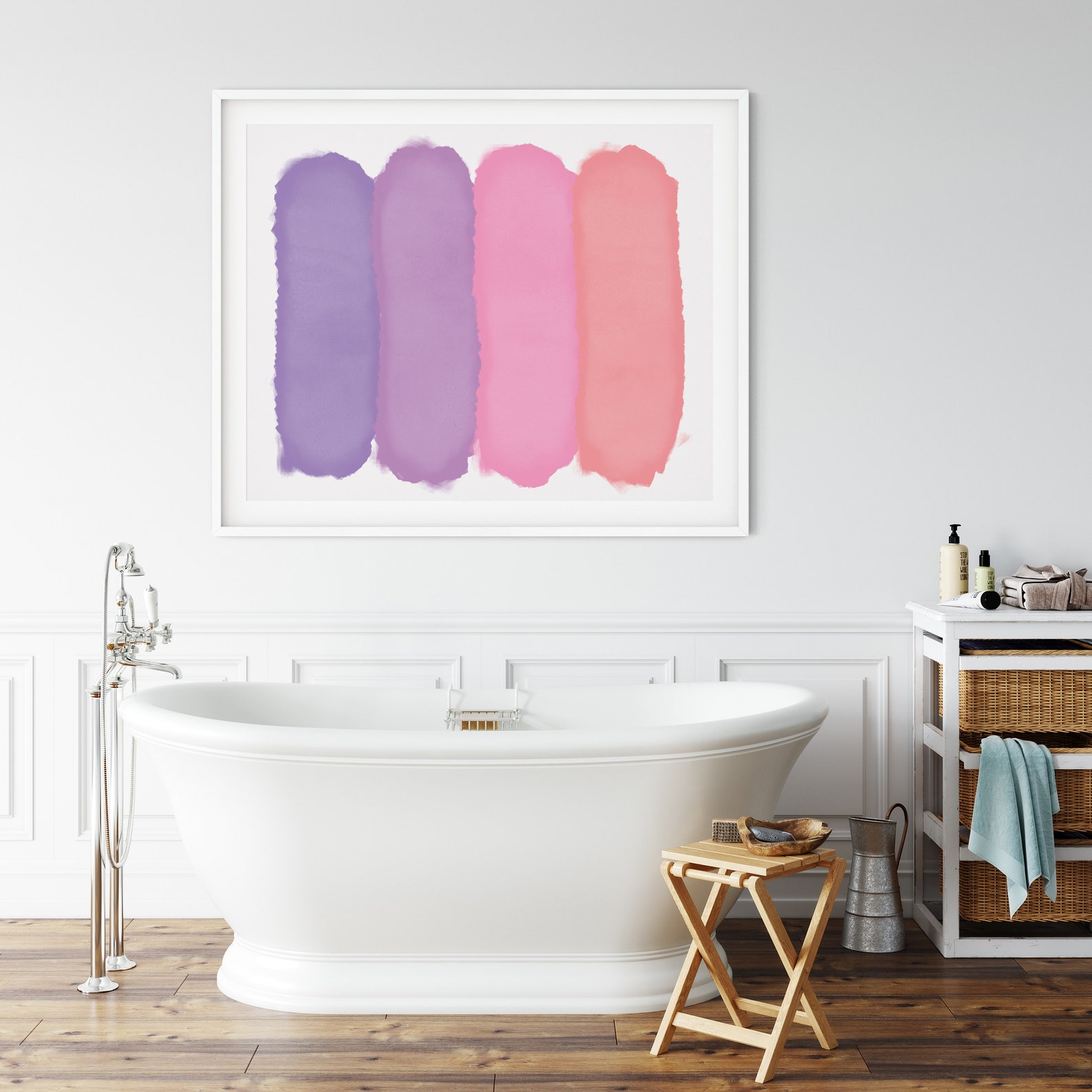 Printable Wall Art Purple Nursery Wall Art Abstract Wall Etsy