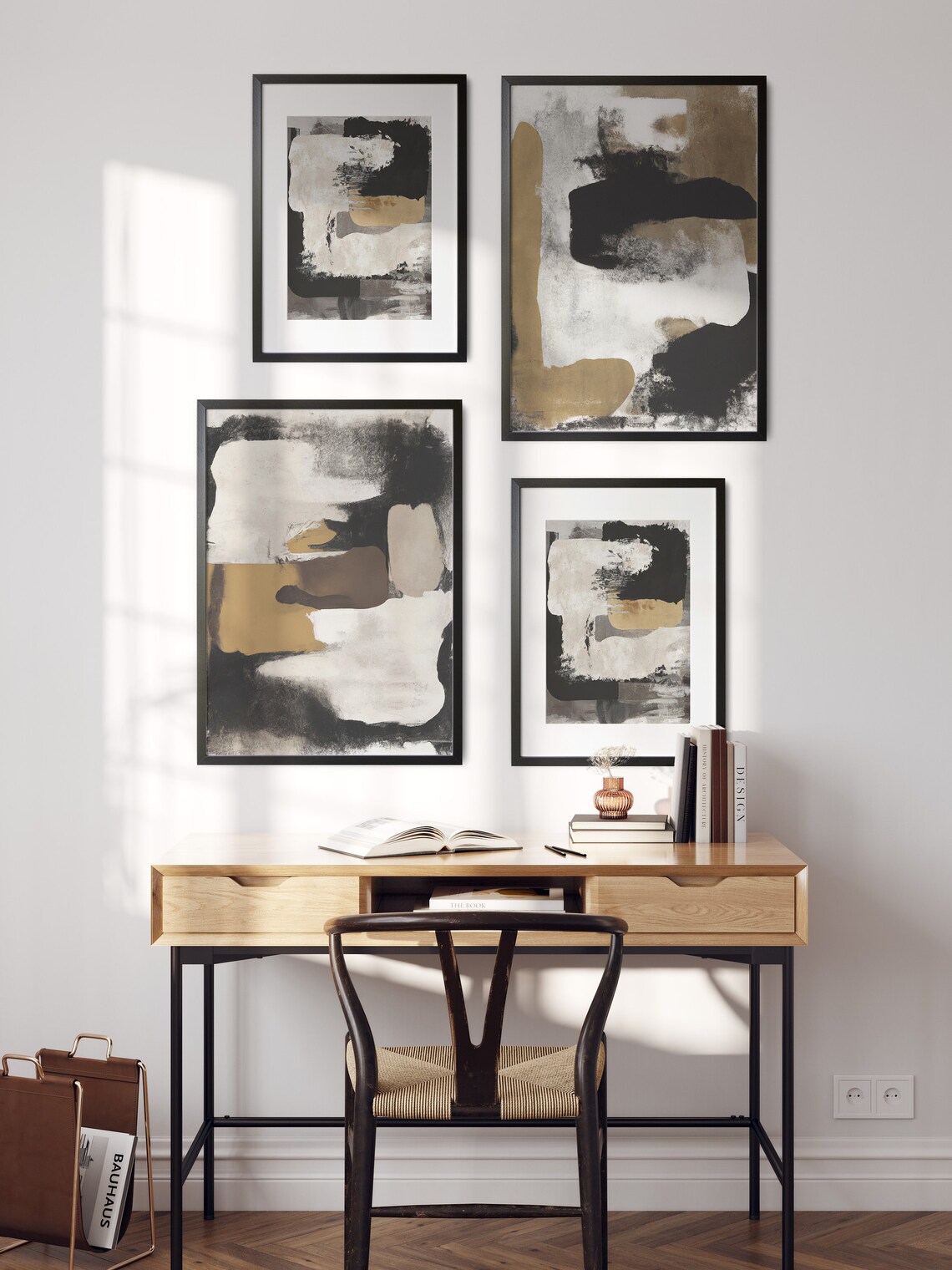 Curated visual reference: Fresh Look at Japandi Wall Art 3 Piece Wall Art Natural Abstract Art