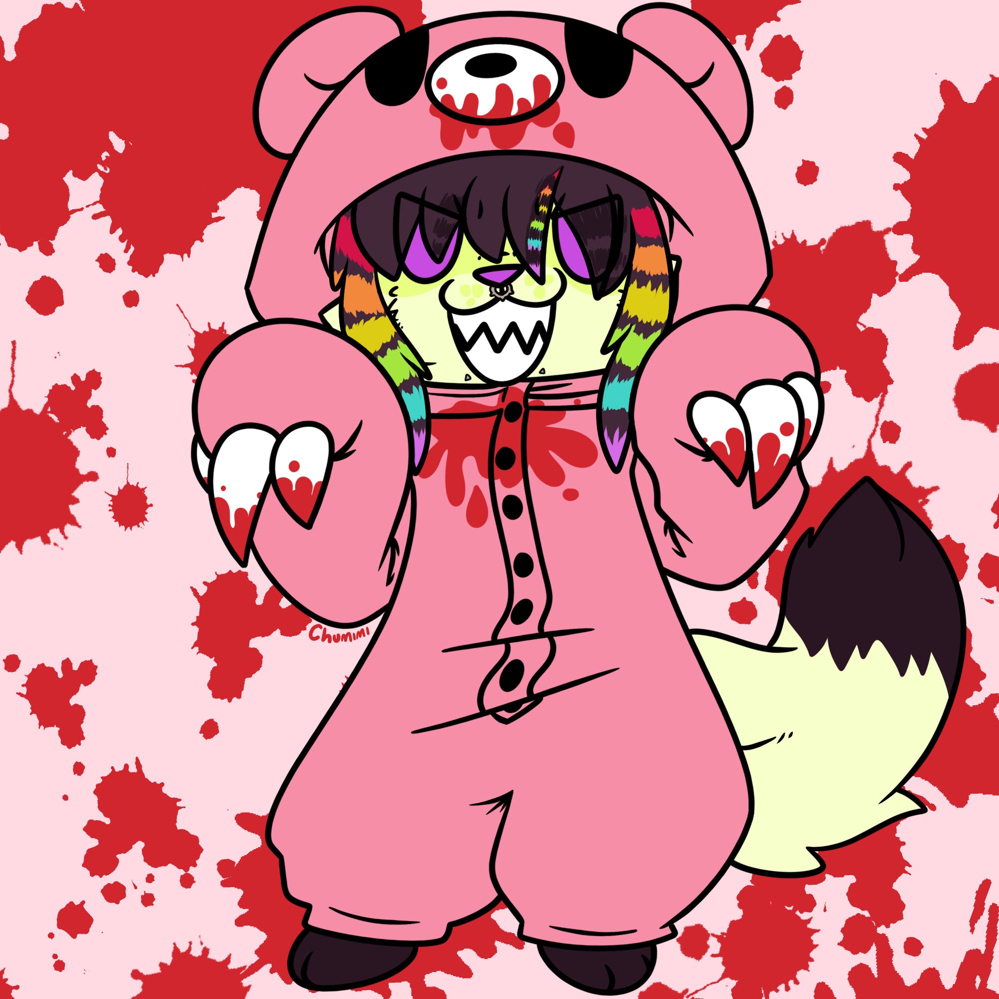 Gloomy Bear Costume Etsy UK