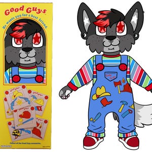 Good Guys Chucky Fursona YCH