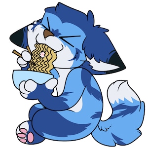 Slurp de nouilles ramen fursona oc ych