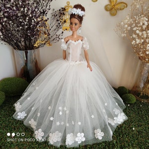 Vestidos de novia de barbie Etsy Espana