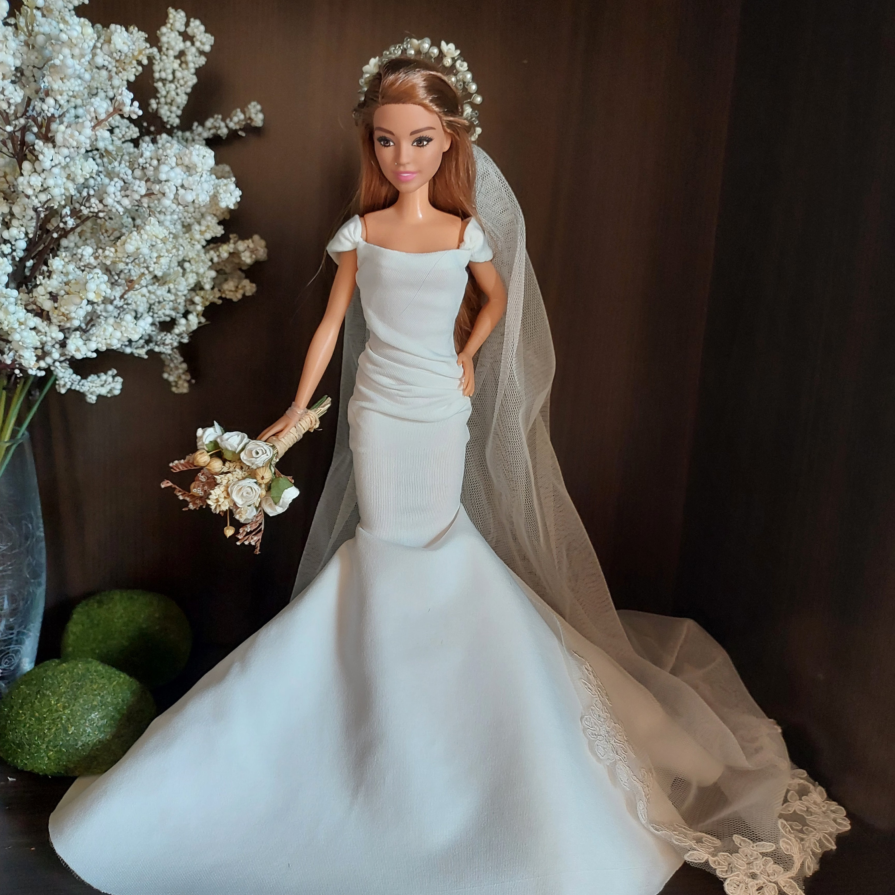 Doll Wedding Dress -  Canada