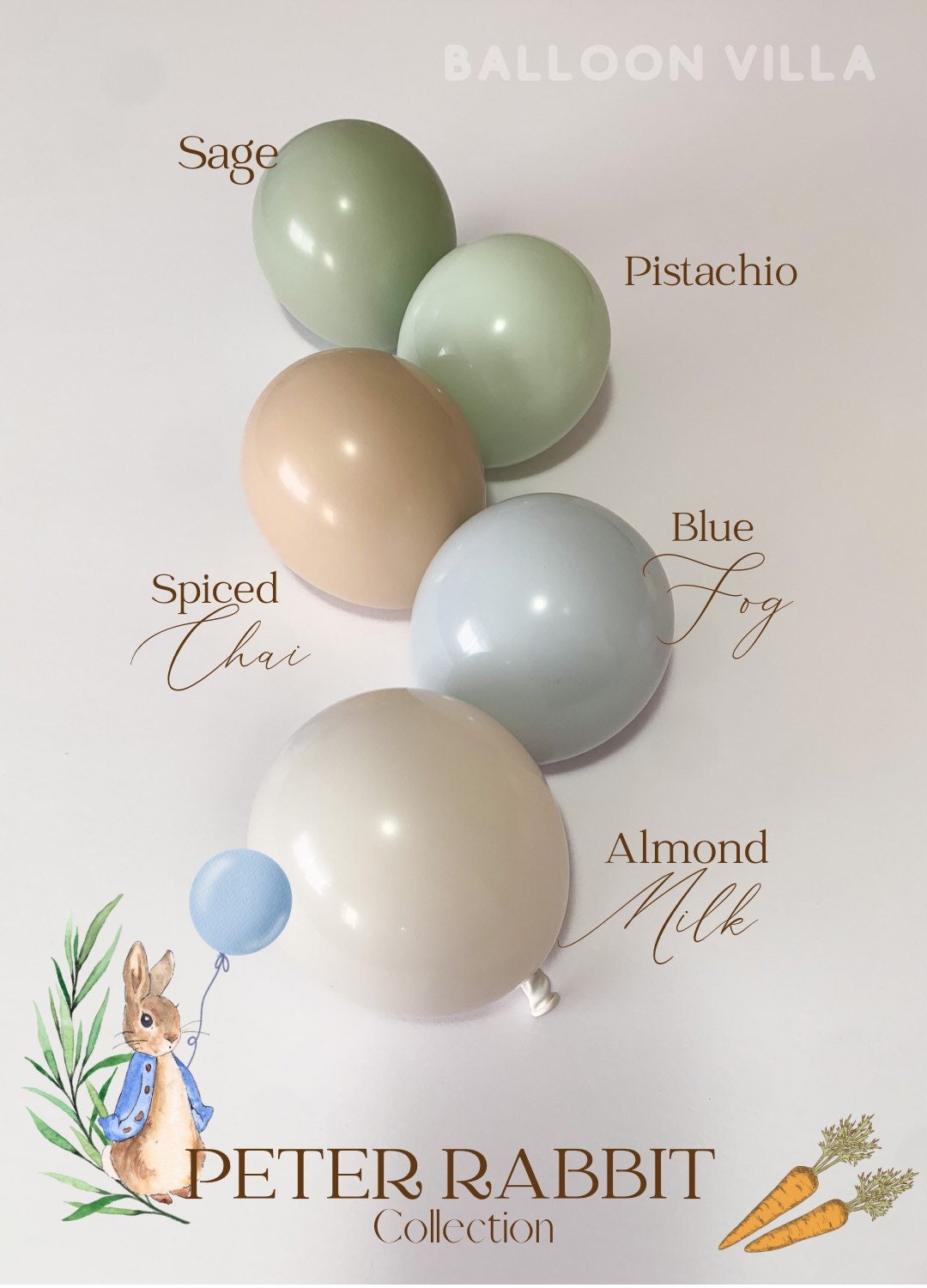 Peter Rabbit DIY Balloon Garland Arch Kit / Custom High picture