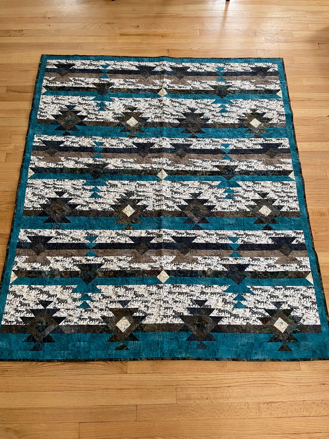 Aztec Horse Quilt - Etsy