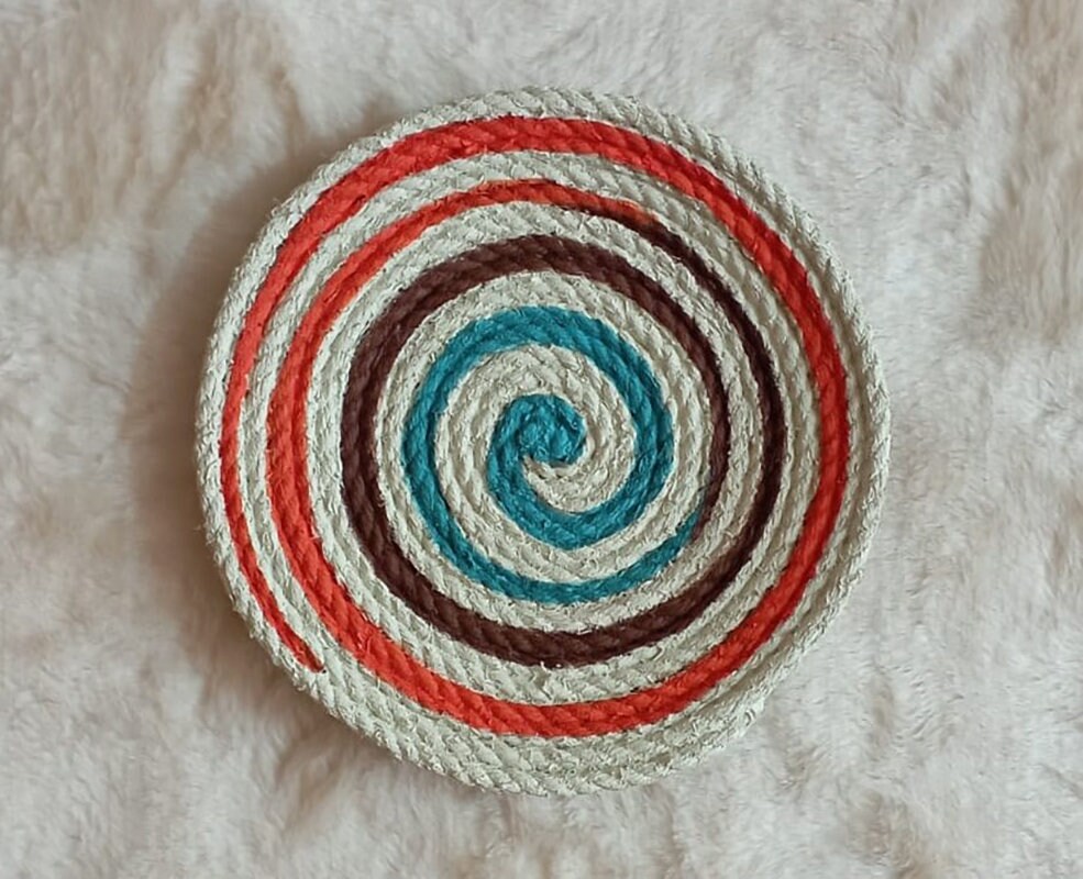 Handmade African Wall Plate Decor Set: Boho Woven Basket Art - Etsy