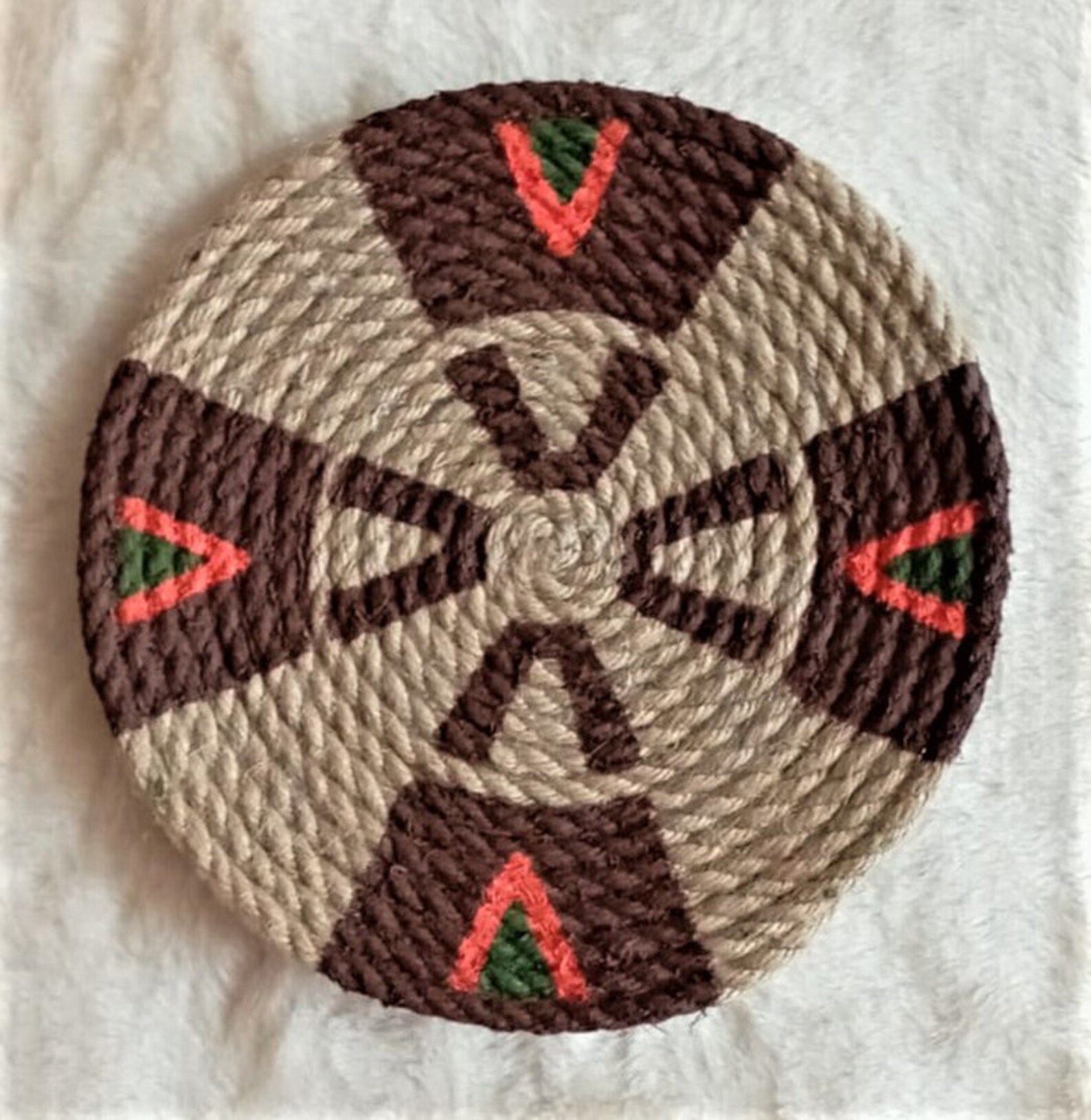 Handmade African Wall Plate Decor Set: Boho Woven Basket Art - Etsy