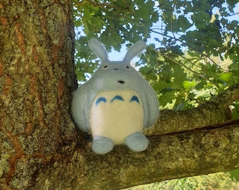 Felt Blue Totoro - Studio Ghibli