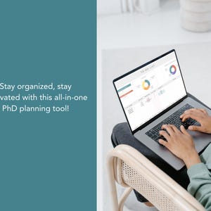 phd and research planning tool in excel, instant download and use anywhere