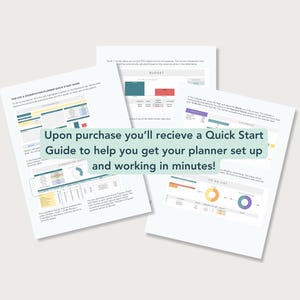 XLSX phd planner easy to use quick start guide