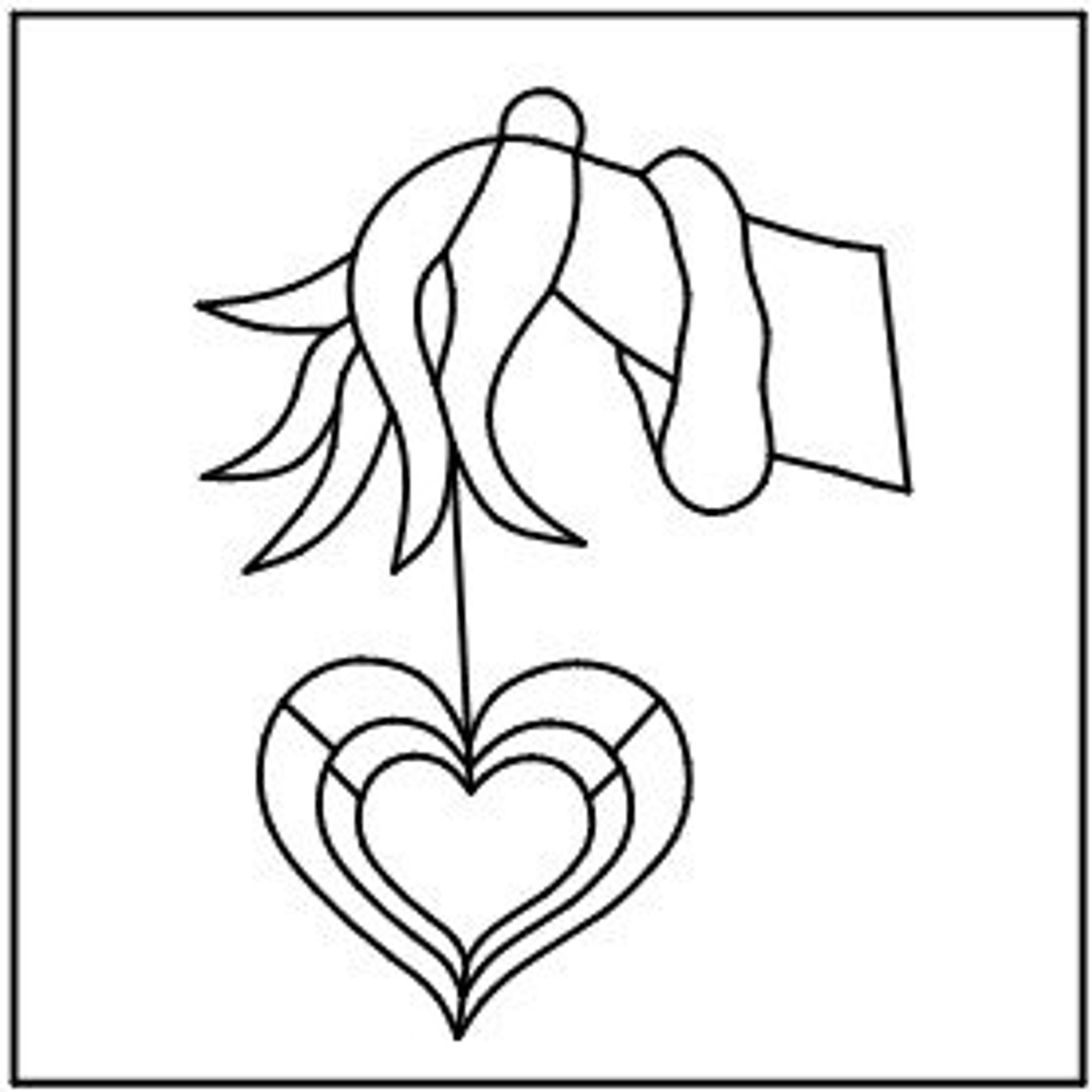 And His Heart Grew 3 Sizes Suncatcher PATTERN - Etsy