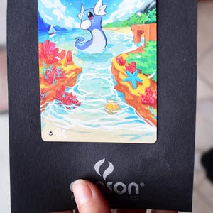 Carte peinte à la main Pokémon Altérée