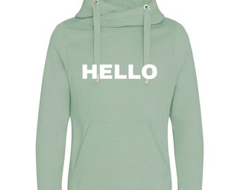 SpiritForged Apparel Hello Forty Hooded Sweatshirt SpiritForged Apparel Hello Forty Hooded Sweatshirt