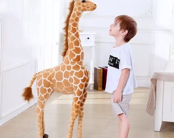 Zoo Animals Toyland® 20cm Giraffe Plush Soft Toy Animal Plush Suitable From Birth