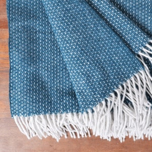Merino wool Blanket POLA Washable natural lightweight sofa throw/IN2NORD Europe/Soft cozy and warm winter plaid Home decor Christmas gift