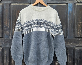 Wool men Sweater Cardigan, Merino Wool Scandinavian Knit jumper for Men, Hygge soft wool pullover sweater men IN2NORD