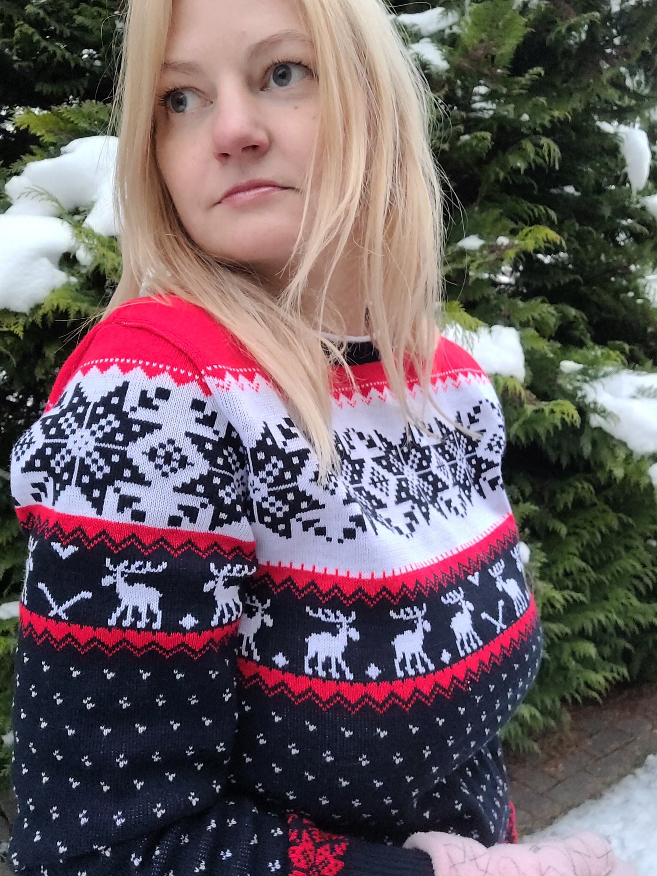 Wool christmas shop sweater