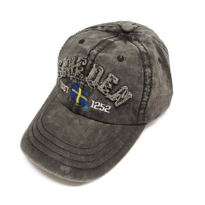 Sweden Cap Hat with Scandinavian Sweden Flag