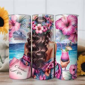 Cruise Life Tumbler Wrap, Cruising 20oz Sublimation Tumbler Wrap PNG , Cruise Ship Digital Design, Vacation Tumbler Png Seamless Design