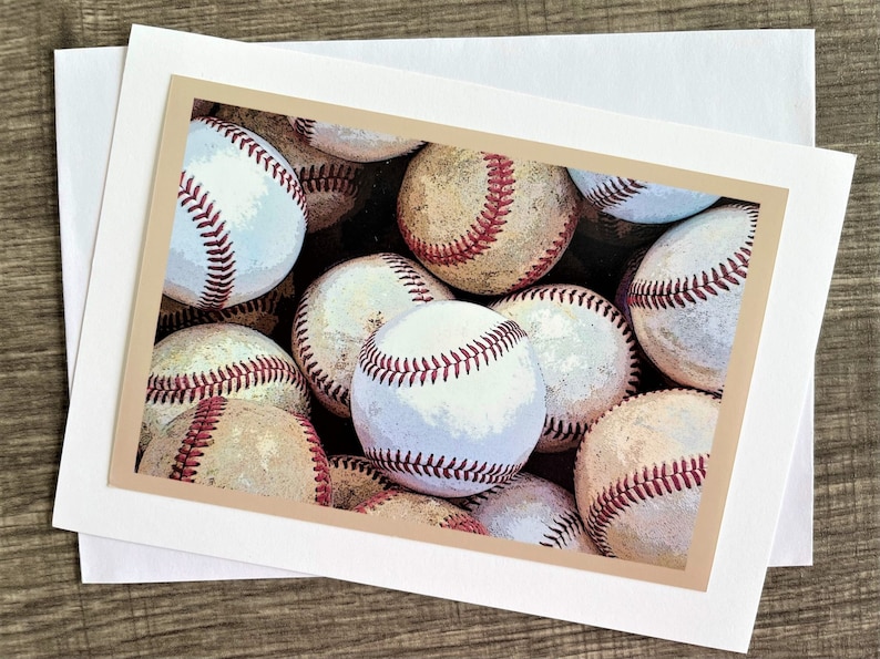 Baseball Greeting Cards, Baseball Photo Cards, Photo Stationary Sets