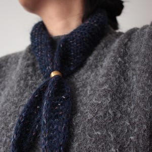 Alpaca Wool Blend Sophie scarf Cozy Winter Wrap Soft Blend Accessory Warm Neckwear