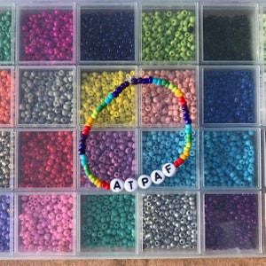All The People Are Fake Rainbow Bracelet - Young Royals Inspired