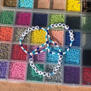 The Mamma Mia Bracelets - European Summer Donna Sheridan Dynamos Friendship Bracelets