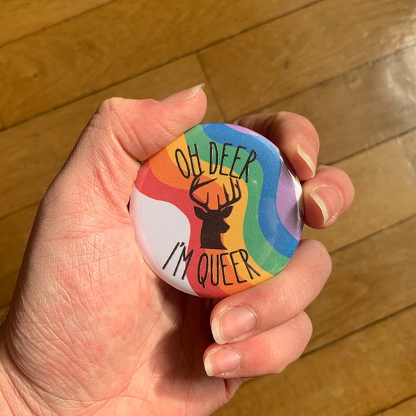 Queer Pride Button