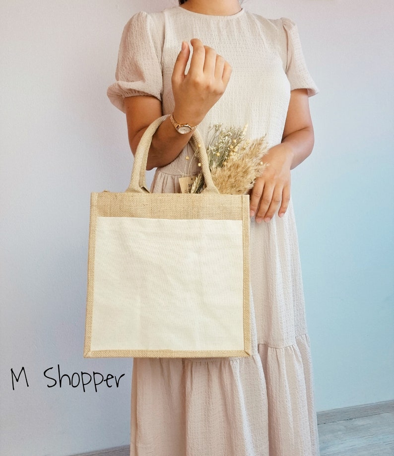 Jute Tasche Muttertag Geschenk für Mama Muttertagsgeschenk Jute Shopper Bild 5