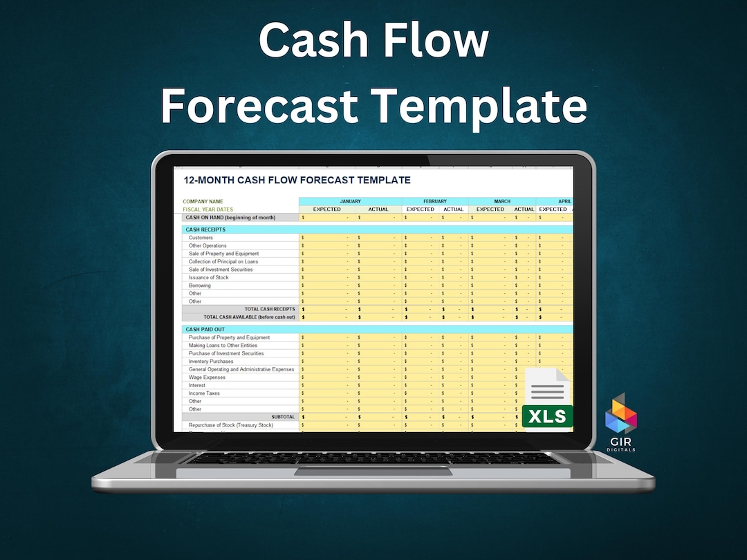 Business Cash Flow Forecast Template Financial Planner for Small Business Cash Flow Forecast Template Financial Planner for Small
