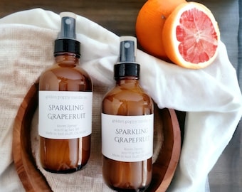 Citrus Scented Room Spray, Sparkling Grapefruit Air Freshener
