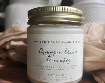Pumpkin Pecan Scented Candle - Bakery Dessert Candle