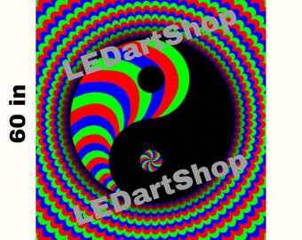 trippy YING YANG TAPESTRY ( 40 x 60 )