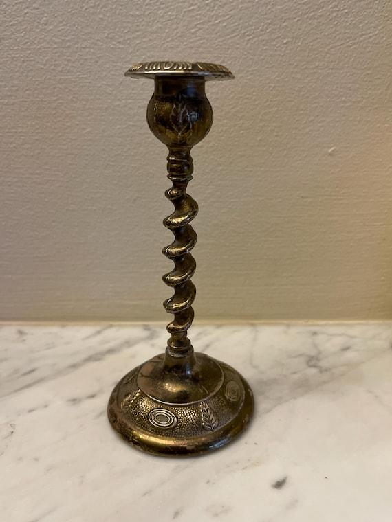 キャンドルホルダー　ヴィンテージ　真鍮 ヴィンテージ真鍮キャンドルホルダー2個 - Etsy 日本