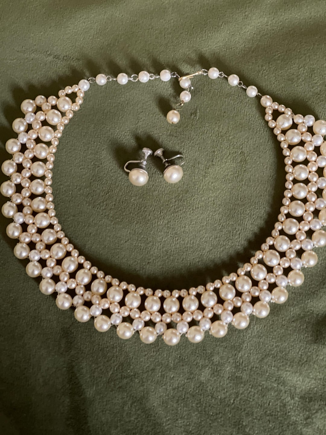 ヴィンテージネックレス イヤリングセット ネックレスイヤリングセット(ネックレス) | a.v.v(アー・ヴェ