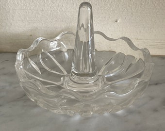 Cut Glass Ring Tree, Ring Storage