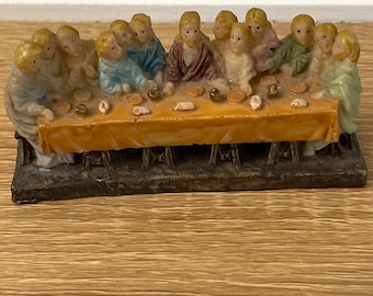 Vintage, The Last Supper, Small  Resin Ornament