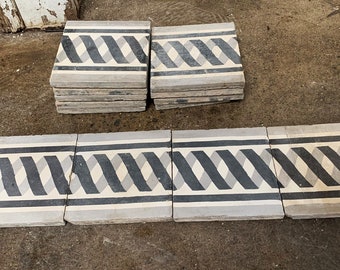 Lot of 13_Reclaimed Greek Tiles