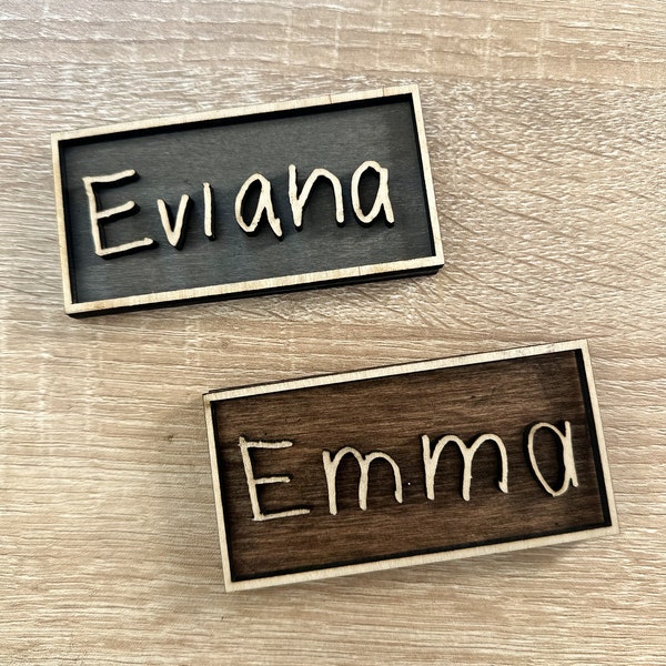 Child’s Name Magnet, Handwriting Magnet, Personalized Name Magnet, Personalized Handwriting Plaque