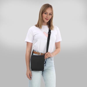 Sac en cuir unisexe PERSONNALISÉ - Cadeau pour petite amie - Sac à bandoulière - Sac à bandoulière - Sac de voyage - Sac messager